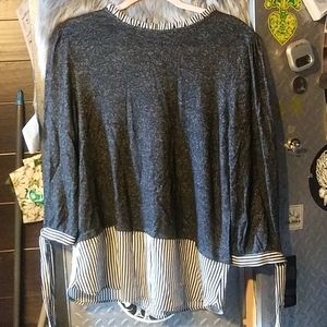 Long sleeve blouse
